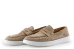 Logo Instappers in maat 44 Beige | 5% korting, Kleding | Heren, Schoenen, Overige kleuren, Verzenden, Overige typen, Gedragen