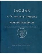 1963-1968 JAGUAR 3.4 S | 3.8 S WERKPLAATSHANDBOEK DUITS, Auto diversen, Handleidingen en Instructieboekjes