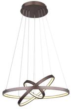 2dekans | Globo RALPH hanglamp – Mat koffiebruin – Ø 51 cm, Huis en Inrichting, Ophalen of Verzenden, Nieuw