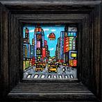 Maria Luisa Azzini - Times Square New York in a parallel, Antiek en Kunst