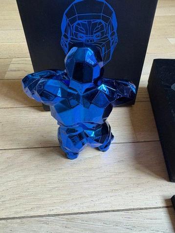 Richard Orlinski (1966) - Sculpture, Kong blue édition - 13