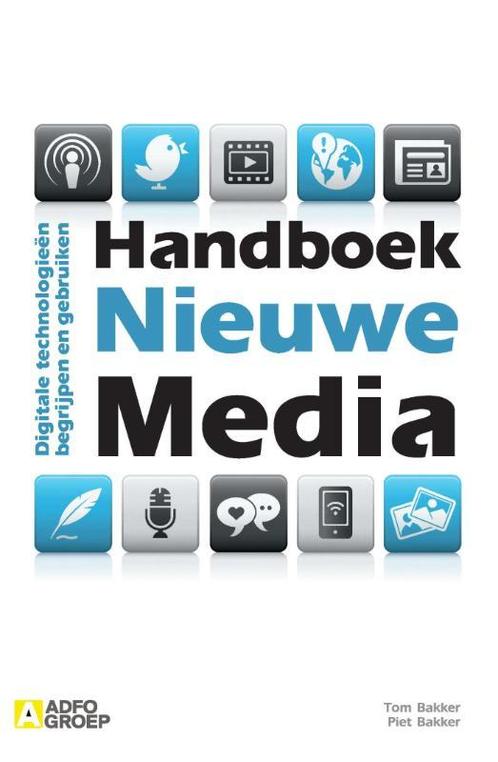 Handboek nieuwe media 9789491560361, Livres, Science, Envoi