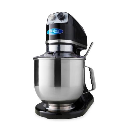 Planeetmenger - 7 L - Tot 2 Kg Deeg - Zwart, Elektronische apparatuur, Keukenmixers, Nieuw, 3 snelheden of meer, 4 liter of meer