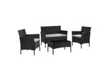 MaxxGarden Rattan loungeset Jamaica - Design wicker tuins..., Ophalen of Verzenden, Nieuw