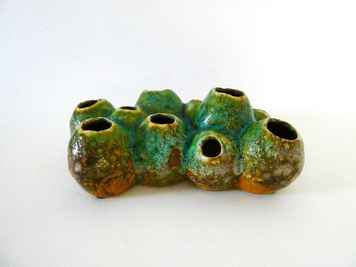 Vase - Vase à tulipes hollandais avec 10 ouvertures -, Antiek en Kunst, Antiek | Glaswerk en Kristal