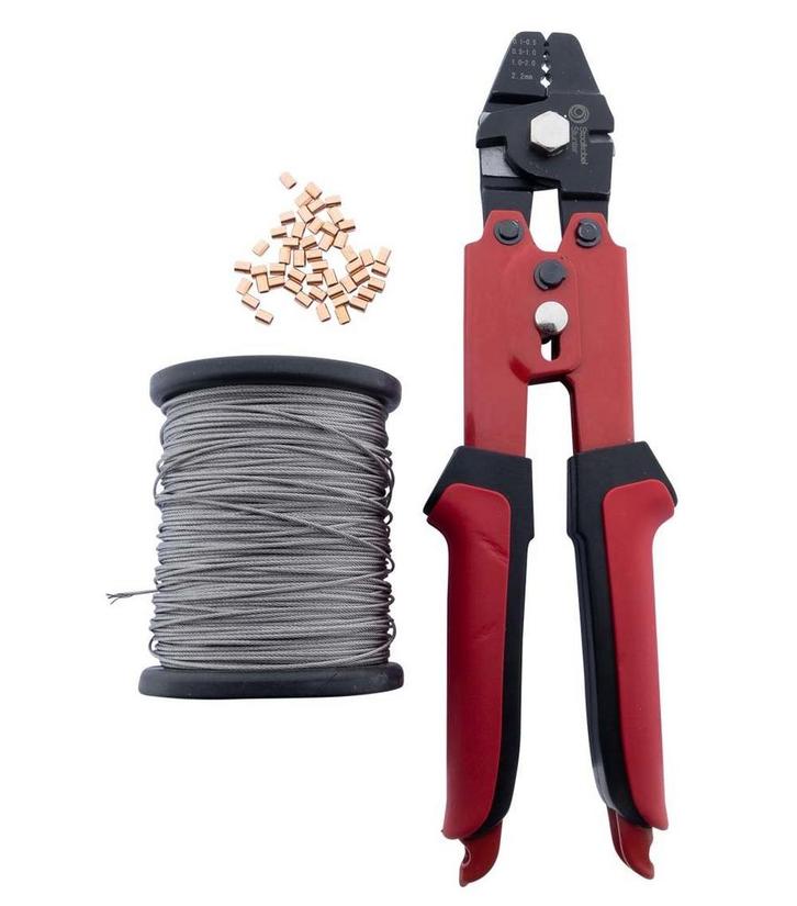 Extra voordelig rvs staalkabel 1mm, Tuin en Terras, Overige Tuin en Terras, Verzenden