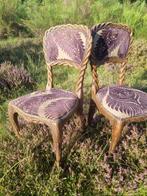 Eetkamerstoel (3) - Fluweel - Horrix stoelen