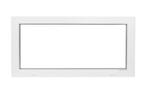 PVC raam vast b100xh50 cm wit Ug=1.1 Volgens EPC, Doe-het-zelf en Bouw, Glas en Ramen, Gevelraam of Ruit, Minder dan 80 cm, 80 tot 120 cm