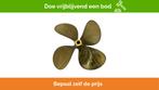Bieden: Vetus P4E-18X22R Propeller 4-Blade Brass Right Hand, Ophalen of Verzenden, Nieuw