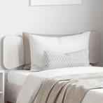 vidaXL Tête de lit blanc 90 cm bois massif de pin, Neuf, Verzenden