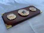 Weerstation - Vintage hygrometer, thermometer en barometer