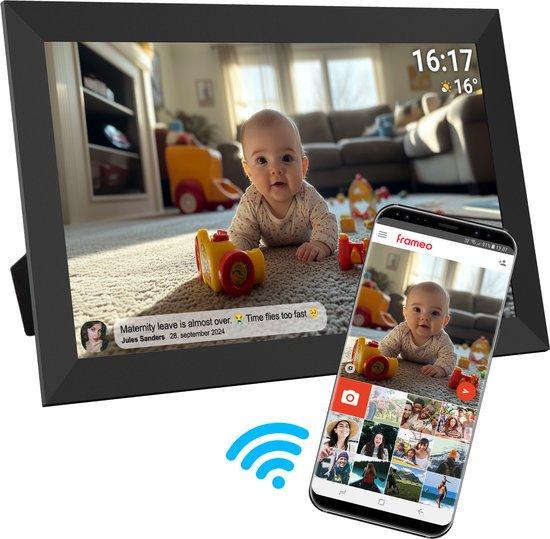 2dekans | Denver Digitale Fotolijst 15,6 inch - XL - Full HD, Audio, Tv en Foto, Foto | Digitale fotokaders, Ophalen of Verzenden