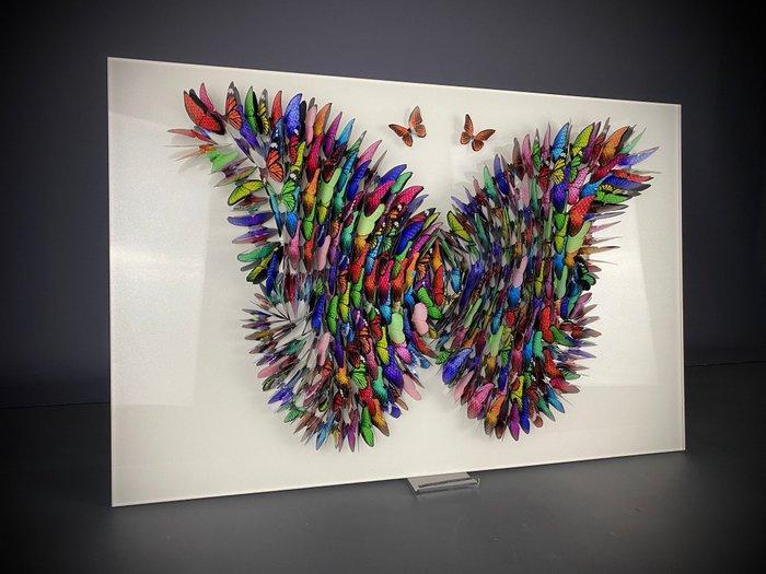 Mike Blackarts - Wings of a Thousand Colors - Luxury 3D, Antiek en Kunst, Kunst | Designobjecten