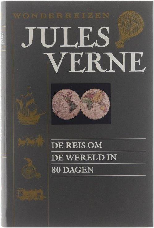 Jules Verne - wonderreizen De reis om de wereld in 80 dagen, Livres, Thrillers, Envoi