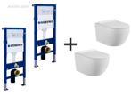 2x Geberit Wandclosets met Super Flush technology., Maison & Meubles, Maison & Meubles | Autre, Ophalen
