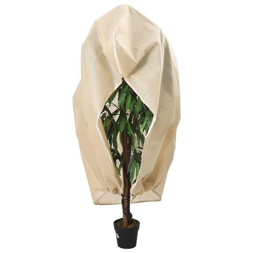 vidaXL Plantenhoes met ritssluiting 70 g/m² 3,14x2,5 m, Tuin en Terras, Hand-tuingereedschap, Nieuw, Verzenden