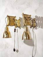 Schaarlamp (2) - Brons, Koper - Set Schaarlampen, Antiek en Kunst