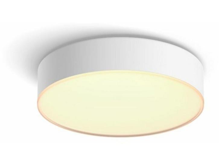 Philips Hue Enrave - Plafondlamp - Incl. Dimmer Switch - Wit, Huis en Inrichting, Woonaccessoires | Overige, Zo goed als nieuw