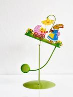 Sculpture, Vintage Easter Bunny Balancing Toy - 32 cm -