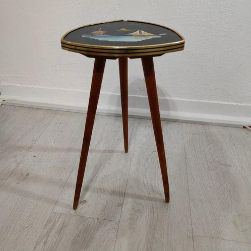 Table dappoint - Bois - Table dappoint du milieu du siècle, Antiek en Kunst, Kunst | Designobjecten