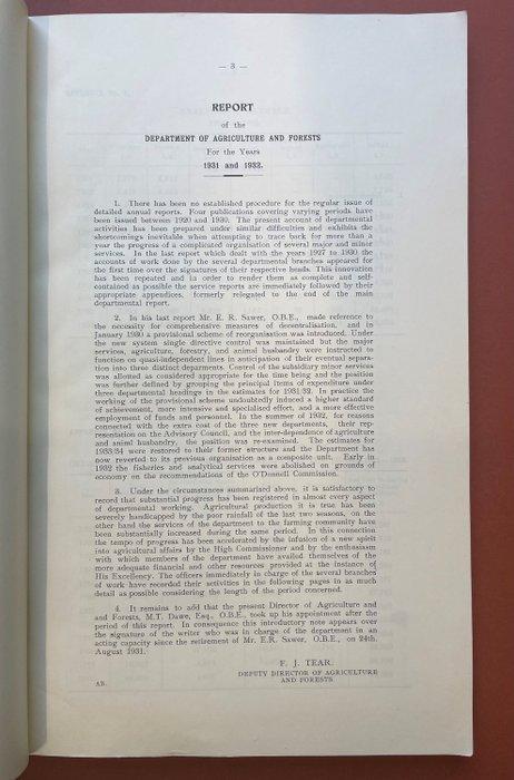 British Mandate Administration in Palestine - Report of the, Antiek en Kunst, Antiek | Boeken en Manuscripten