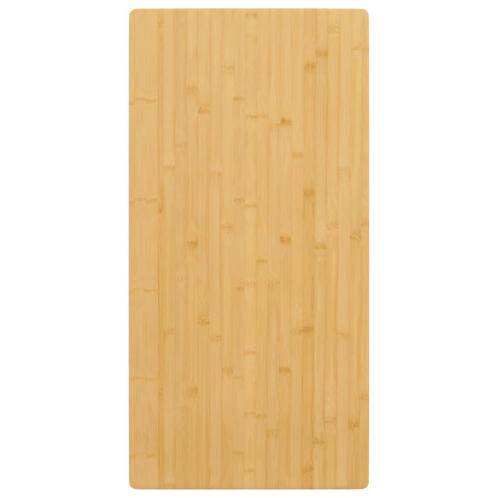 vidaXL Tafelblad 40x80x2,5 cm bamboe, Huis en Inrichting, Tafelonderdelen, Nieuw, Verzenden