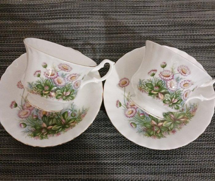 Royal Albert - Beker (14) - Violetta i inne -, Antiek en Kunst, Antiek | Meubels | Tafels