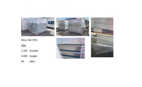 Sandwichpanelen NIEUW (na-isolatie van uw container), Zakelijke goederen, Machines en Bouw | Keten en Containers, Ophalen of Verzenden