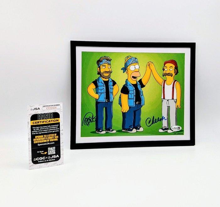 The Simpsons - Tommy Chong + Cheech Marin - JSA Verified, CD & DVD, DVD | Films d'animation & Dessins animés