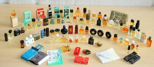 Parfumfles - Bijzondere collectie van 75 parfum miniaturen, Antiquités & Art, Antiquités | Jouets