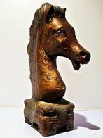 Tangstyle sculpture horse head - sculptuur, Horse Head, Antiek en Kunst