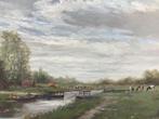 J. Ernens (1919) - Hollands landschap.