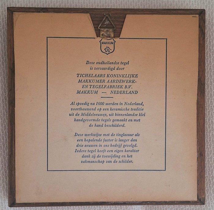 Tegel - Tichelaars Koninklijke Makkumer - 1950-1960 -, Antiek en Kunst, Curiosa en Brocante