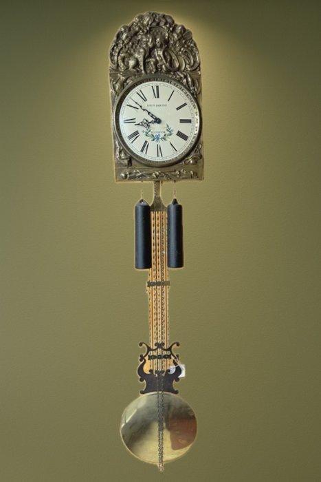 Comtoise klok - Louis jaquine St Etienne Neoklassieke stijl, Antiek en Kunst, Curiosa en Brocante