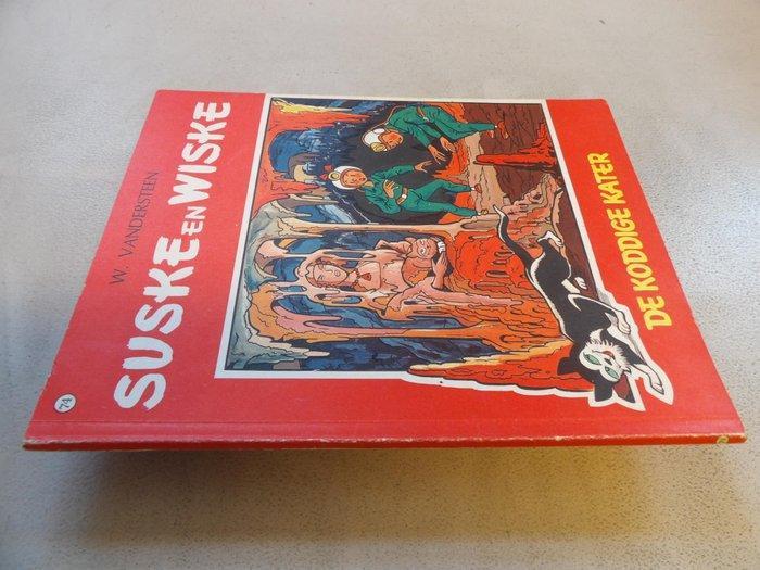 Suske en Wiske 74 - De Koddige Kater - 4-Kleuren reeks -, Livres, BD