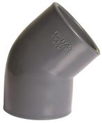 Pvc bocht 50mm 45 graden PN16 (Pvc materiaal), Verzenden, Nieuw