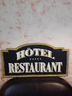 Enseigne Hôtel Restaurant 5 étoiles - Reclamebord - Hout