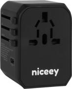 2dekans | Niceey Universele Wereldstekker - Internationale, Muziek en Instrumenten, Behuizingen en Koffers, Ophalen of Verzenden