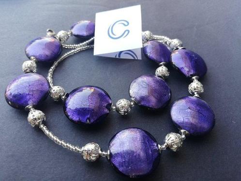 Argent, Murano - Collier, Antiek en Kunst, Antiek | Glaswerk en Kristal