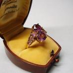 Zonder Minimumprijs - Ring Verguld, Zilver - 4.00ct. tw., Handtassen en Accessoires, Ringen, Nieuw