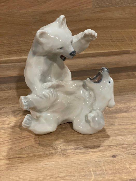 Royal Copenhagen - Royal Copenhagen - Figuur - Two Playful, Antiek en Kunst, Antiek | Glaswerk en Kristal