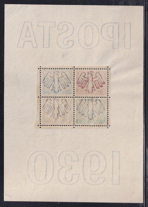 Duitse Rijk 1930 - Blockausgabe: Internationale, Postzegels en Munten, Postzegels | Europa | Duitsland