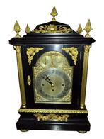 Horloge à support - S. Smith & Son -   Bois, Laiton -