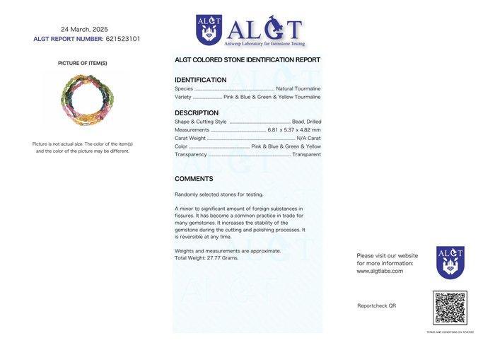 ALGT-gecertificeerd - Natuurlijke en Exclusieve, Verzamelen, Mineralen en Fossielen