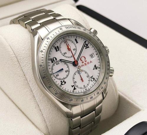Omega - Speedmaster Date Olympic Games Collection -, Handtassen en Accessoires, Horloges | Heren