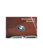 1985 BMW 3 SERIE INSTRUCTIEBOEKJE DUITS, Auto diversen, Handleidingen en Instructieboekjes