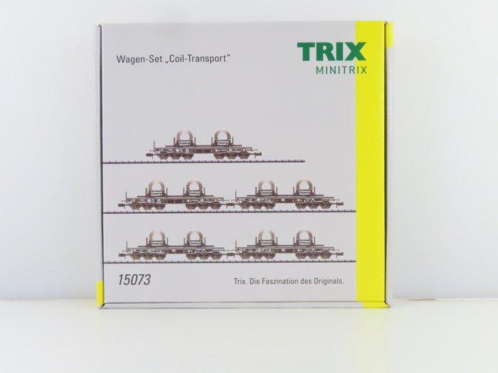 Trix H0 - 15073 - Modeltrein goederenwagonset (1) - 5-Delige, Hobby en Vrije tijd, Modeltreinen | N-Spoor
