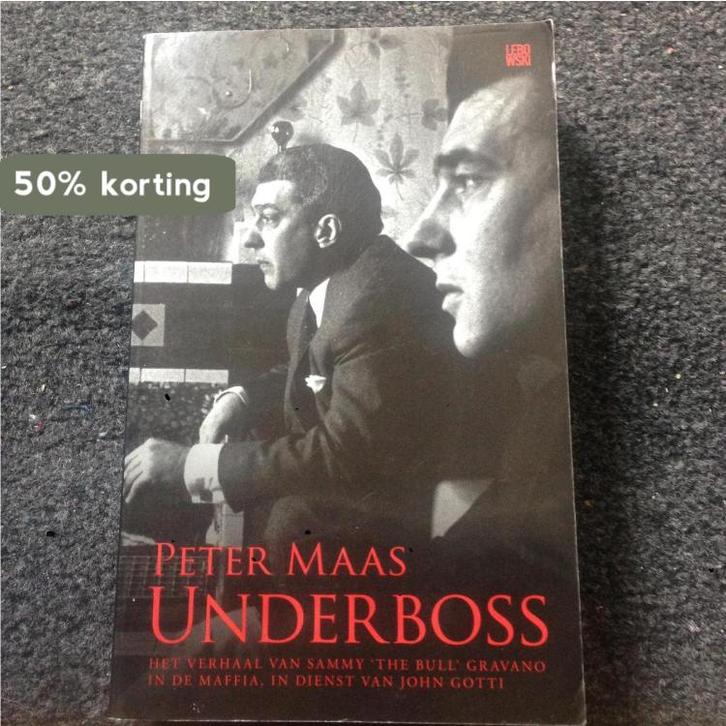 Underboss 9789048003433 Peter Maas, Livres, Thrillers, Envoi