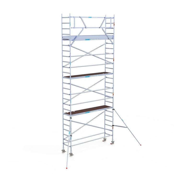 Rolsteiger Original 75x305 8,2m werkhoogte tegen de gevel, Doe-het-zelf en Bouw, Steigers, Rolsteiger of Kamersteiger, Nieuw, 5 meter of hoger