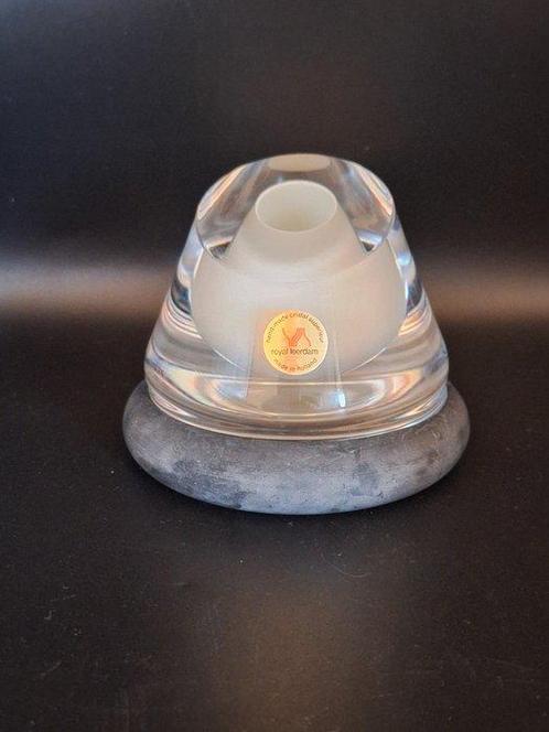 Glasfabriek Leerdam - menno jonker - Vase  - Verre, Antiek en Kunst, Antiek | Glaswerk en Kristal